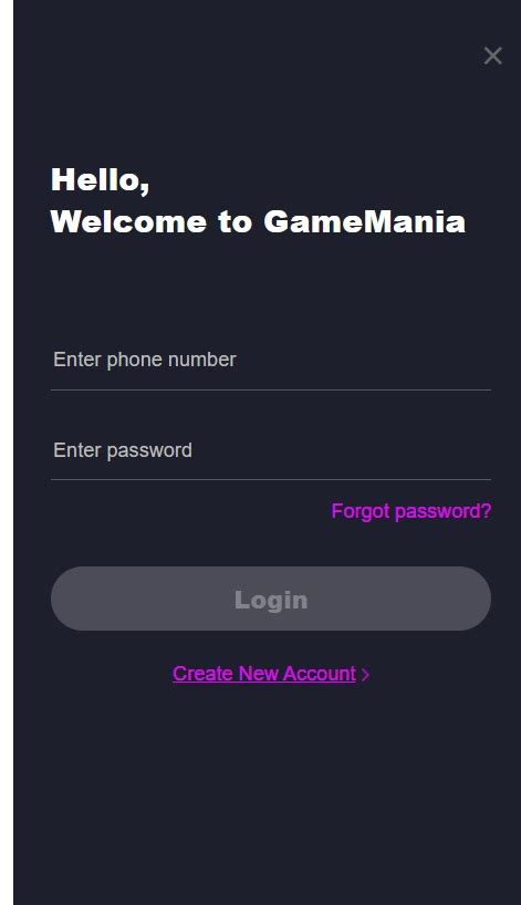 gamemania account login|Gamemania – One.